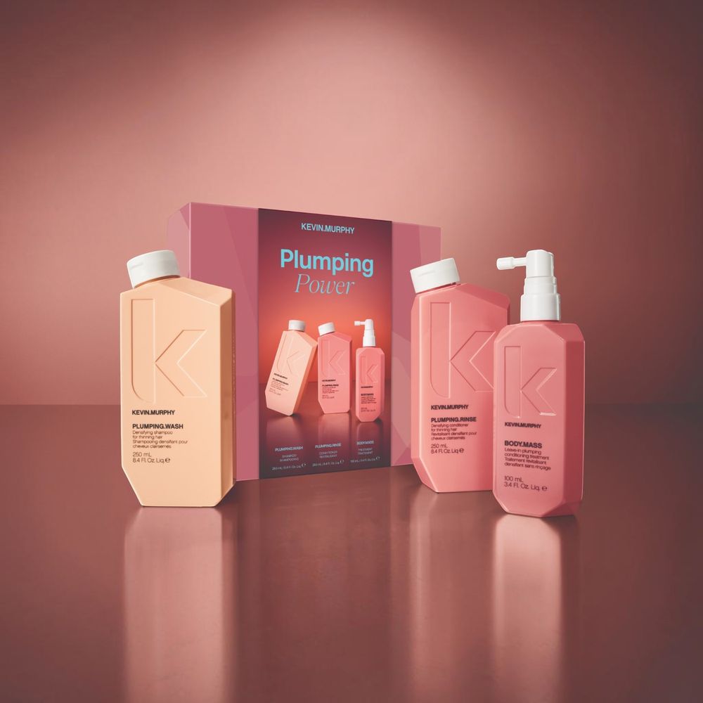 Kevin.Murphy PLUMPING POWER KIT - Plumping.Wash 250ml + Plumping.Rinse 250ml + Body.Mass 100ml