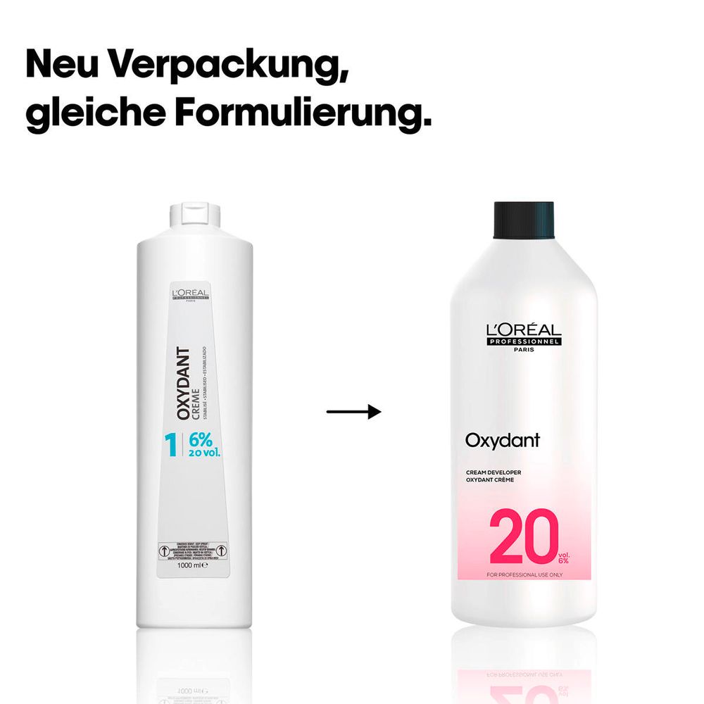 L'Oréal Oxydant Creme 6 % 20 Vol. 1000 ml