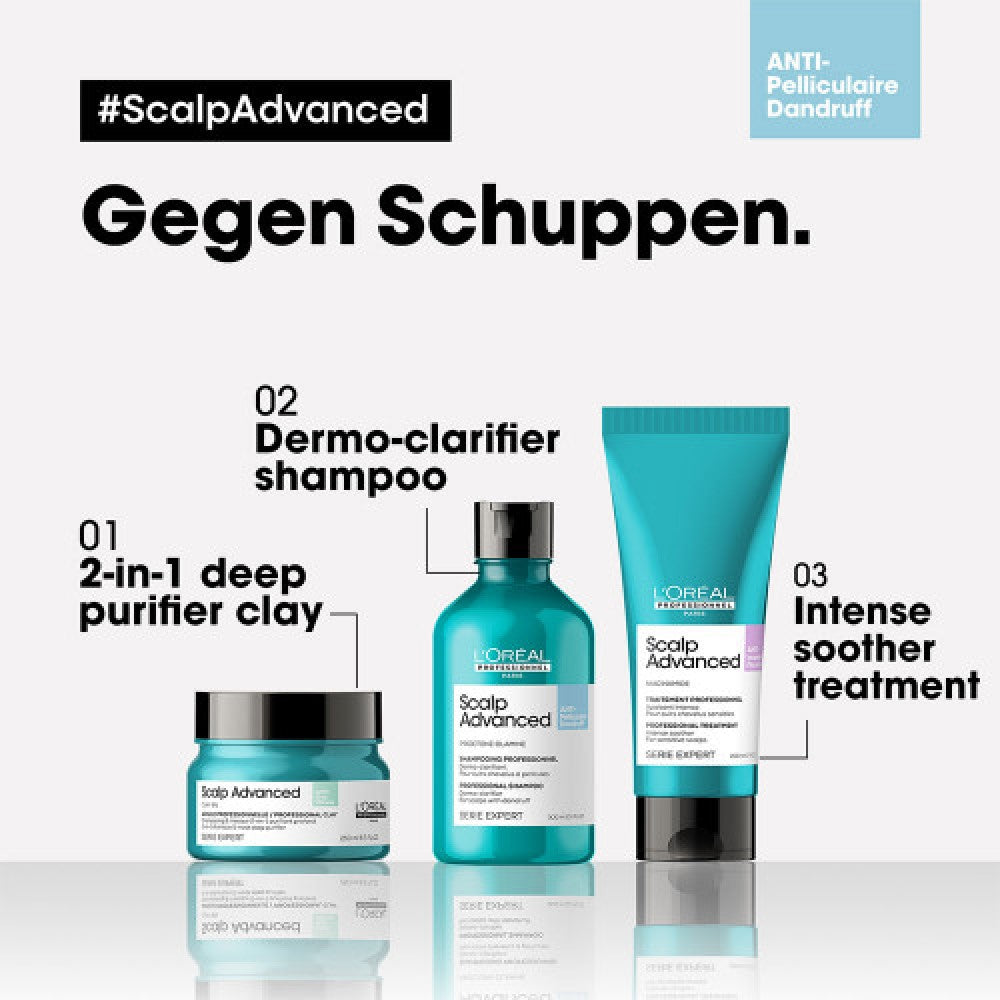 L'Oréal Professionnel Paris Série Expert Scalp Advanced Antipelliculaire Dermo-Clarifier Shampooing 300 ml