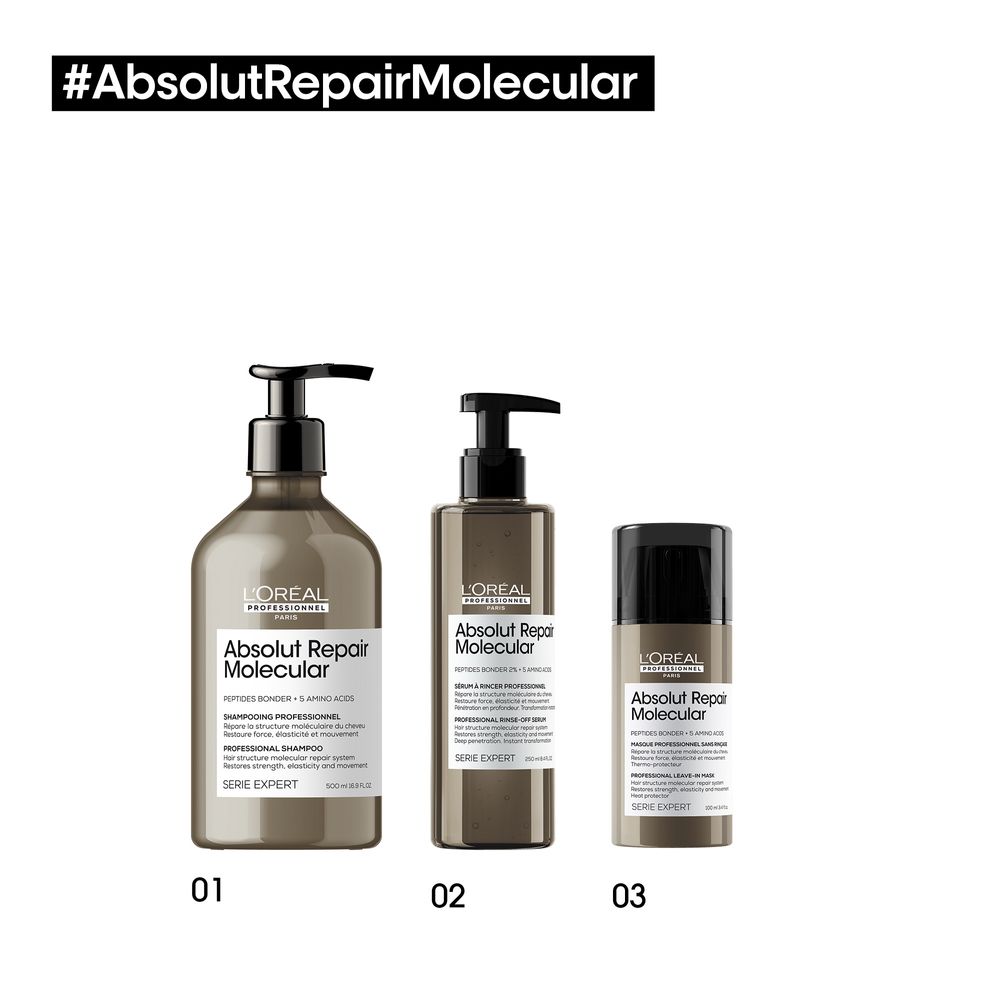 L'Oréal Professionnel Serie Expert Absolut Repair Molecular Shampoo Refill 500 ml