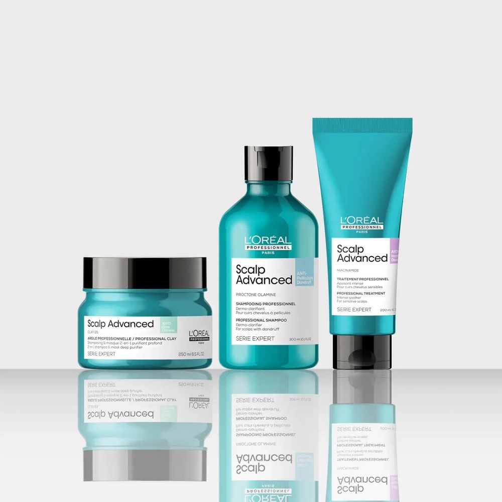 L'Oréal Professionnel Paris Série Expert Scalp Advanced Anti-Grass Argile Purifiante en Profondeur 2en1 250 ml