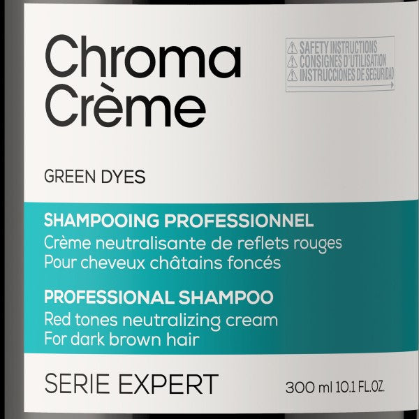 L'Oréal Professionnel Serie Expert Chroma Crème Shampooing Vert 300 ml