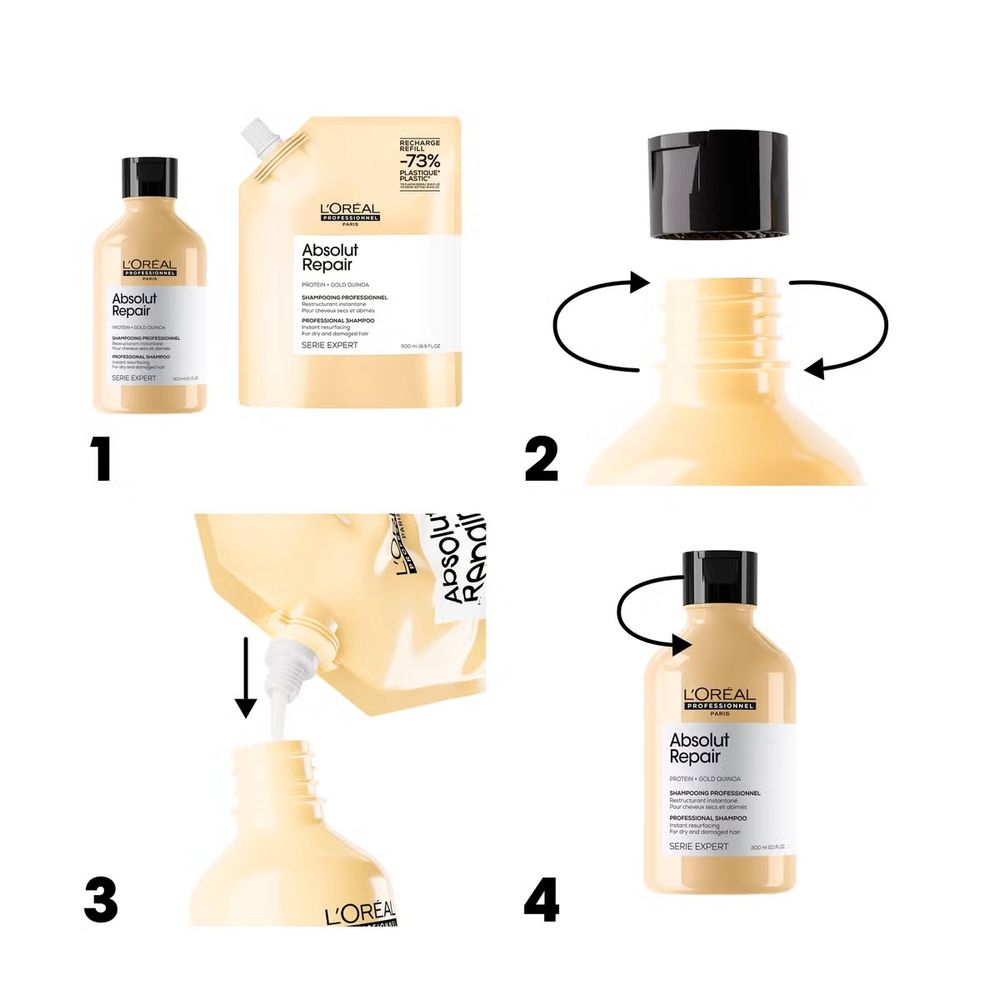 L'Oréal Professionnel Serie Expert Absolut Repair Shampoo Refill 500 ml