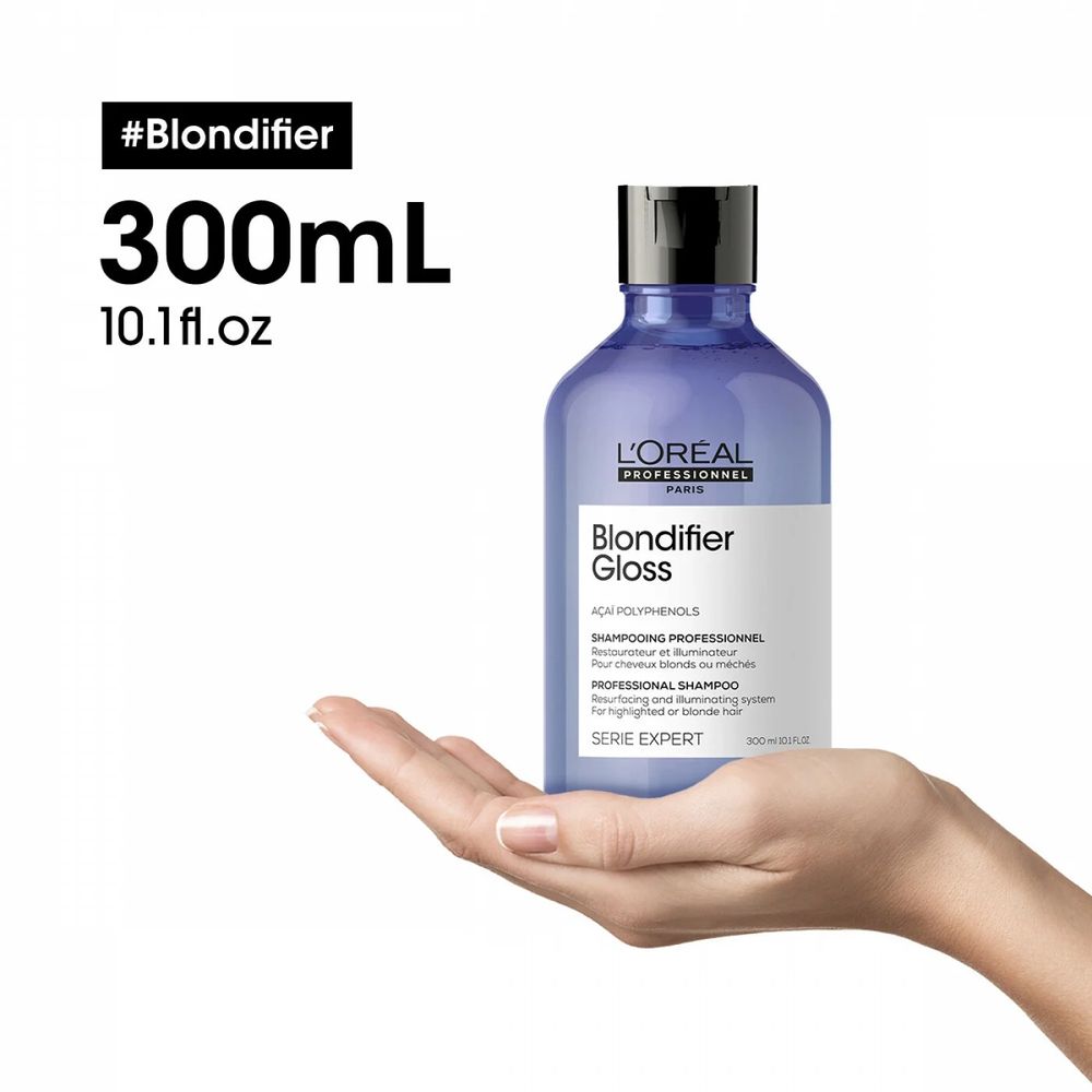L'Oréal Professionnel Serie Expert Blondifier Gloss Shampooing 300 ml