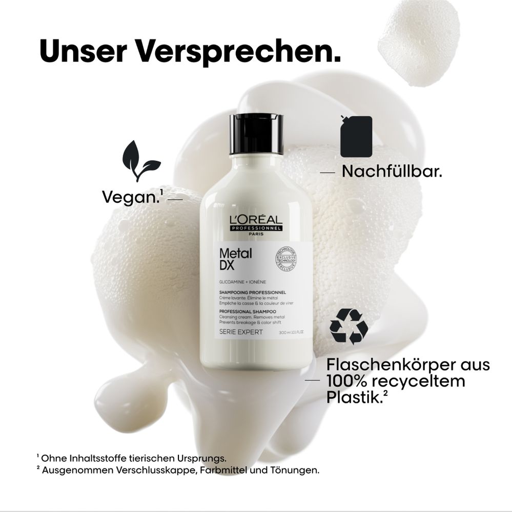 L'Oreal Professionnel Serie Expert Metal Detox Geschenkset Trio - Shampoo 300 ml + Mask 250 ml + Öl 50 ml