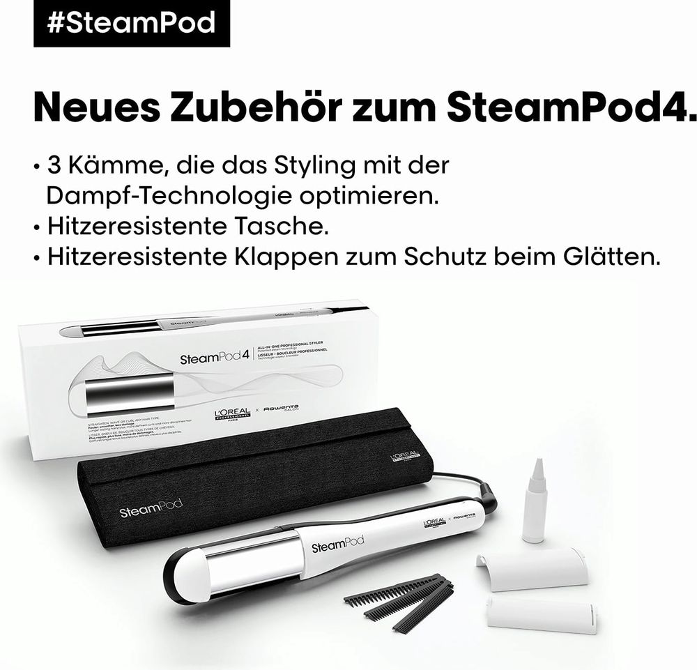 L'Oréal Professionnel Paris SteamPod 4.0 - steam straightener