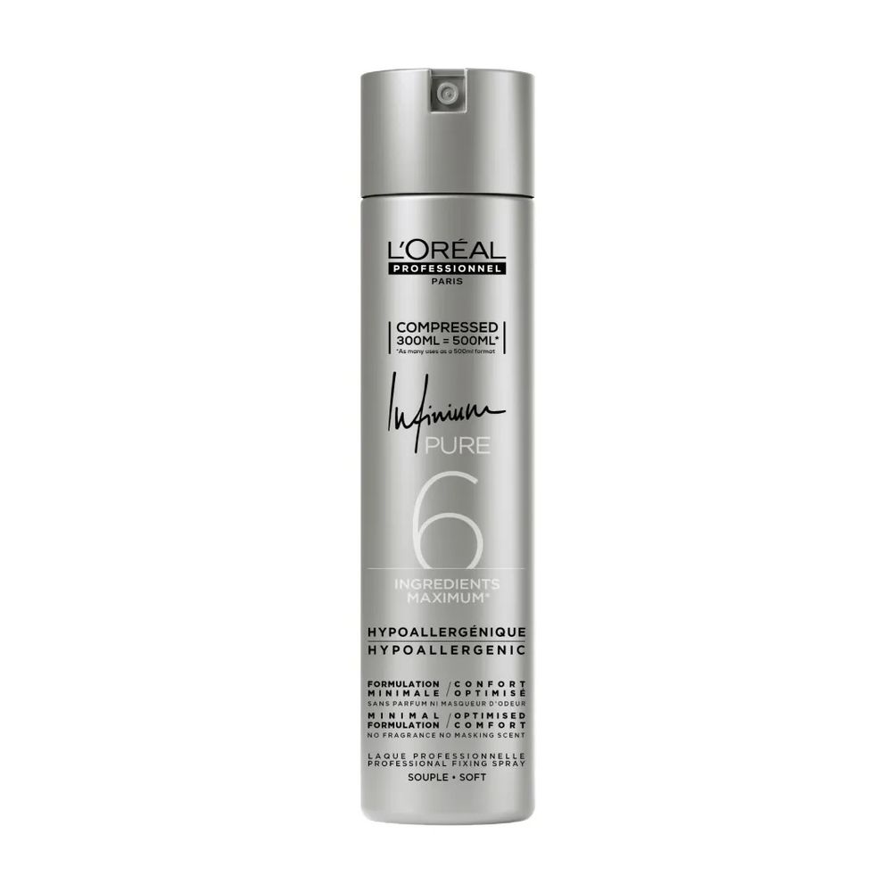 Laque L'Oréal Styling Infinium Pure Soft 300 ml