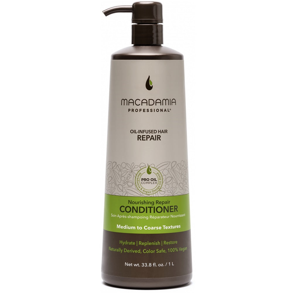 Après-shampoing réparateur nourrissant à la noix de macadamia 1000 ml