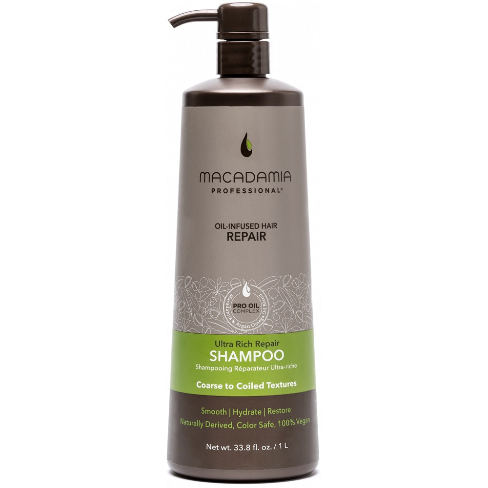 Macadamia Shampoing Réparateur Ultra Riche 1000 ml