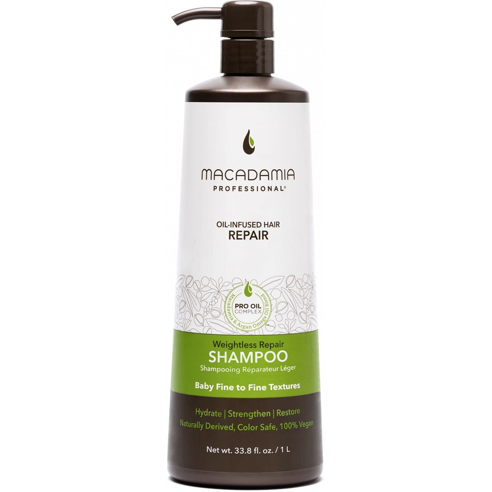 Macadamia Shampoing Réparateur Apesanteur 1000 ml