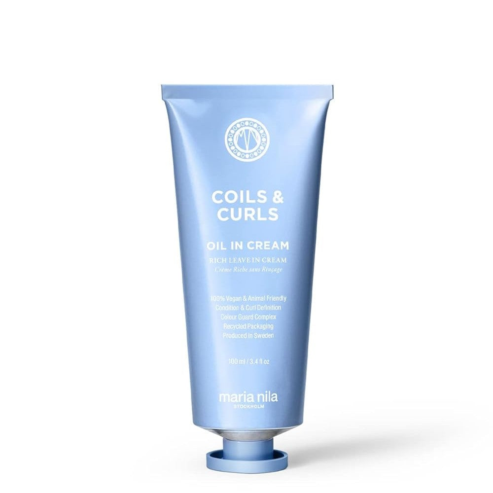 Maria Nila Coils & Curls Holiday Box - Shampoo 350 ml + Mask 250 ml + Oil in Cream 100 ml