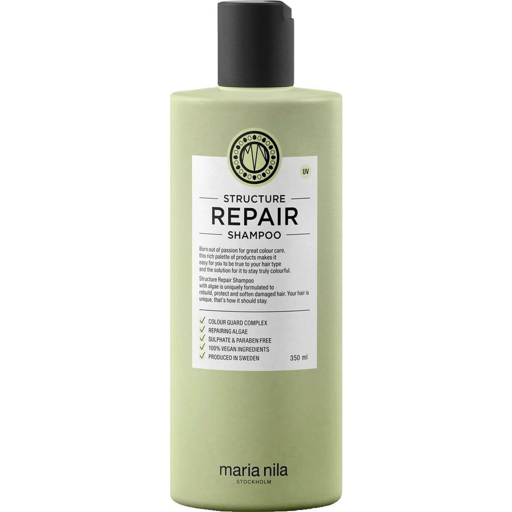 Maria Nila Structure Repair Set - Shampoing 350 ml + Après-shampooing 300 ml
