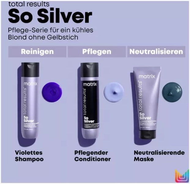 Matrix Total Results Color Obsessed So Silver Maske 200 ml