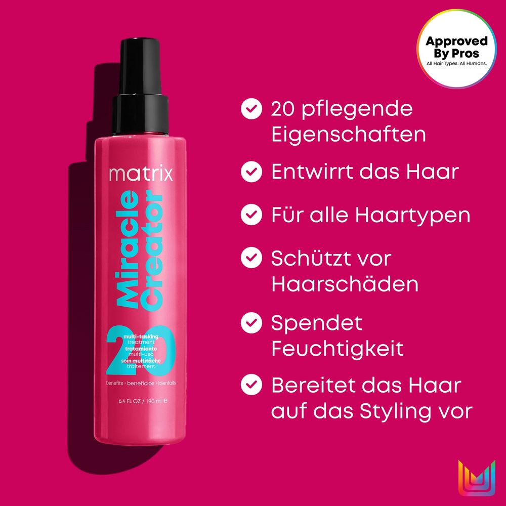 Matrix Total Results Coffret Keep Me Vivid XMAS - Shampoing 300 ml + Après-shampooing 300 ml + Miracle Creator 190 ml