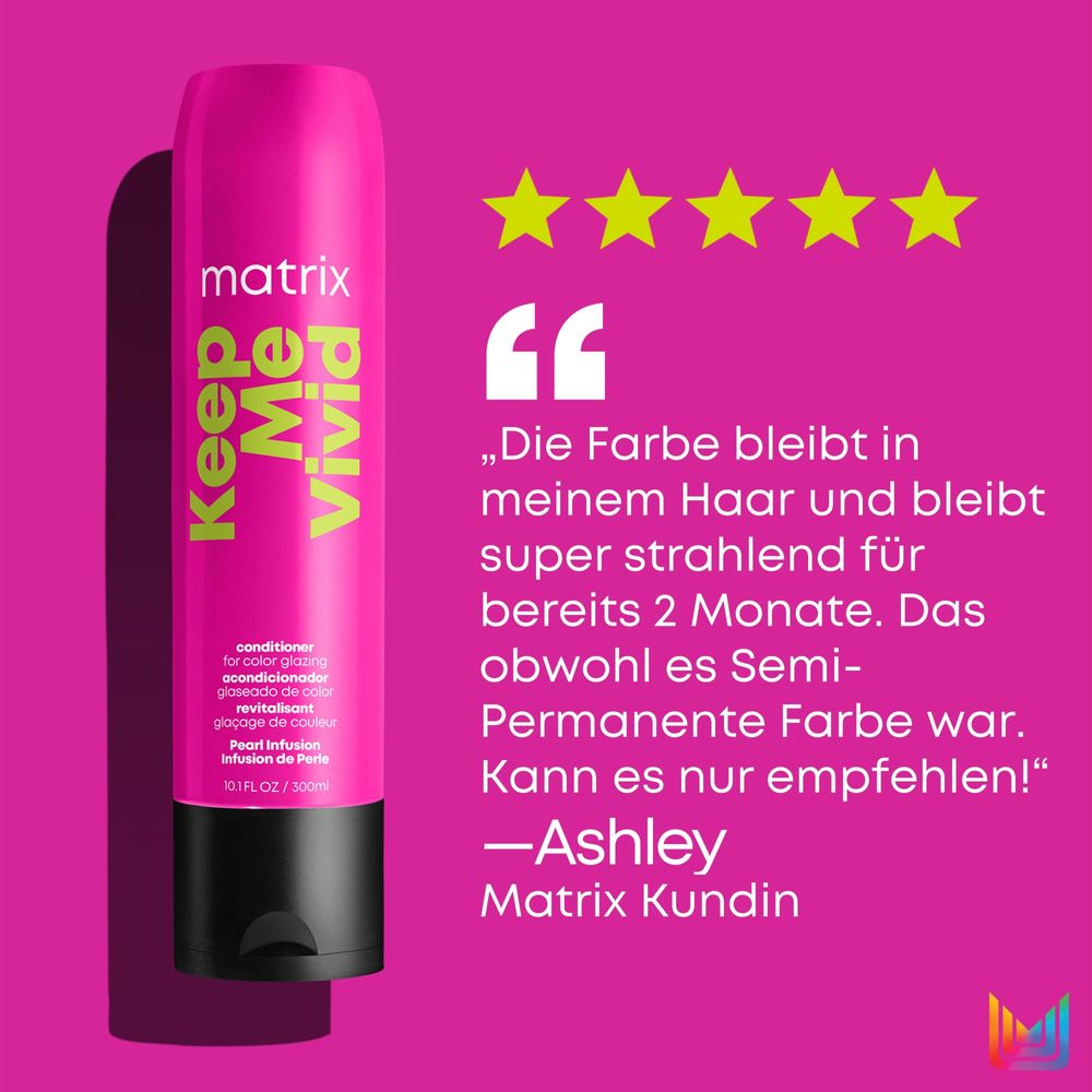 Matrix Total Results Coffret Keep Me Vivid XMAS - Shampoing 300 ml + Après-shampooing 300 ml + Miracle Creator 190 ml