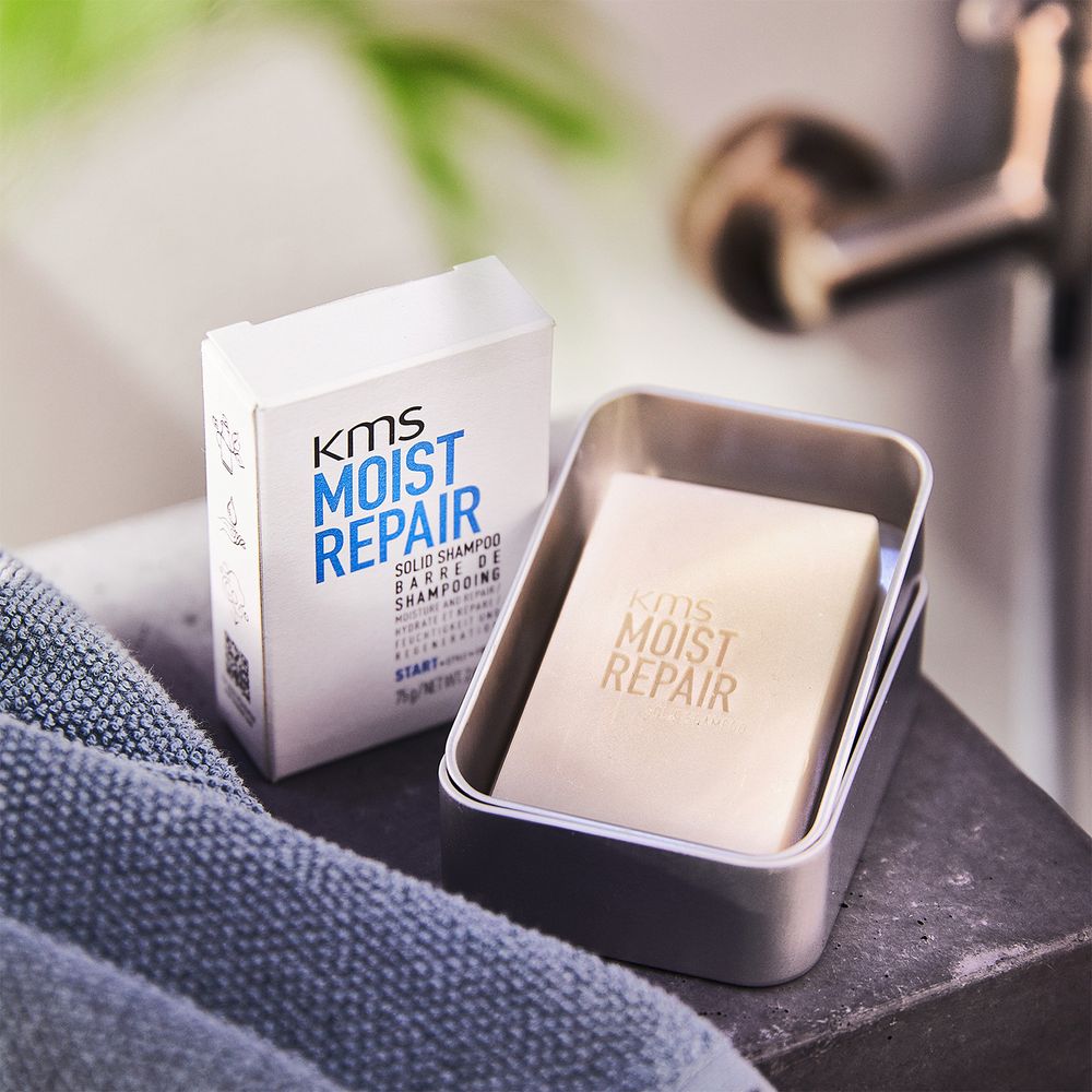 KMS Moistrepair Shampoing Solide 75g - shampoing solide