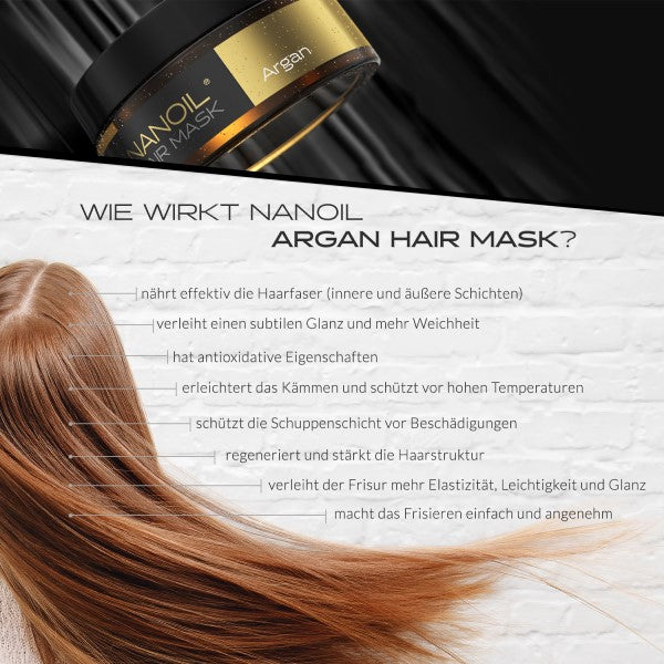 Nanoil Masque Capillaire Argan 300 ml