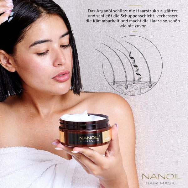 Nanoil Masque Capillaire Argan 300 ml
