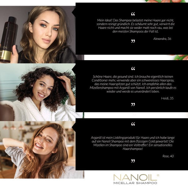 Nanoil Argan Micellar Shampoo 300 ml