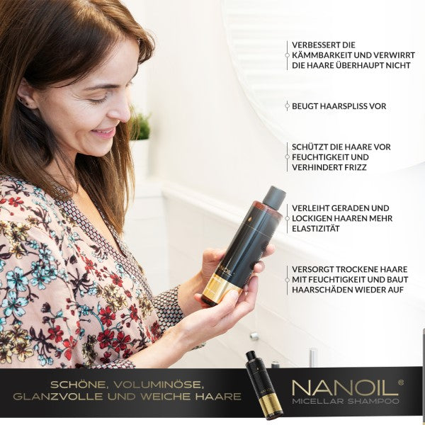 Nanoil Argan Micellar Shampoo 300 ml