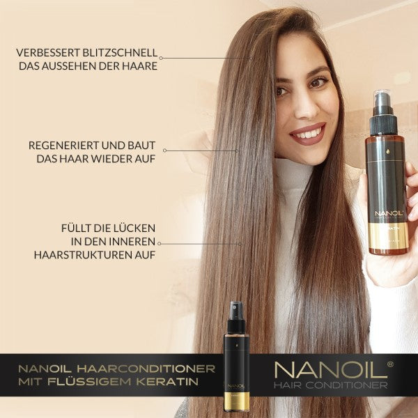 Nanoil Après-shampoing capillaire à la kératine 125 ml