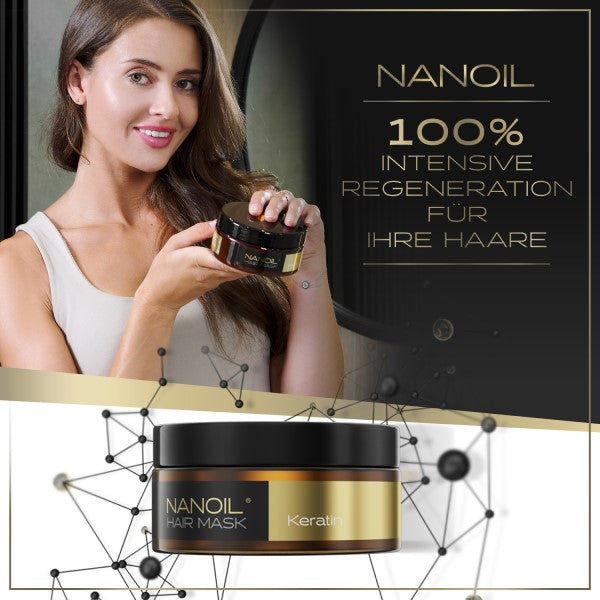 Nanoil Masque Capillaire à la Kératine 300 ml