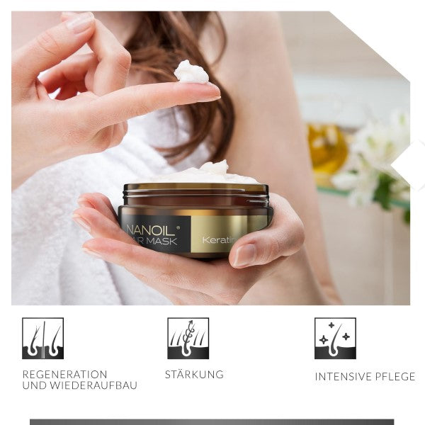 Nanoil Masque Capillaire à la Kératine 300 ml