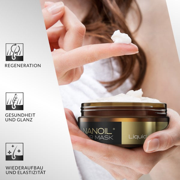 Nanoil Masque Capillaire Liquide à la Soie 300 ml