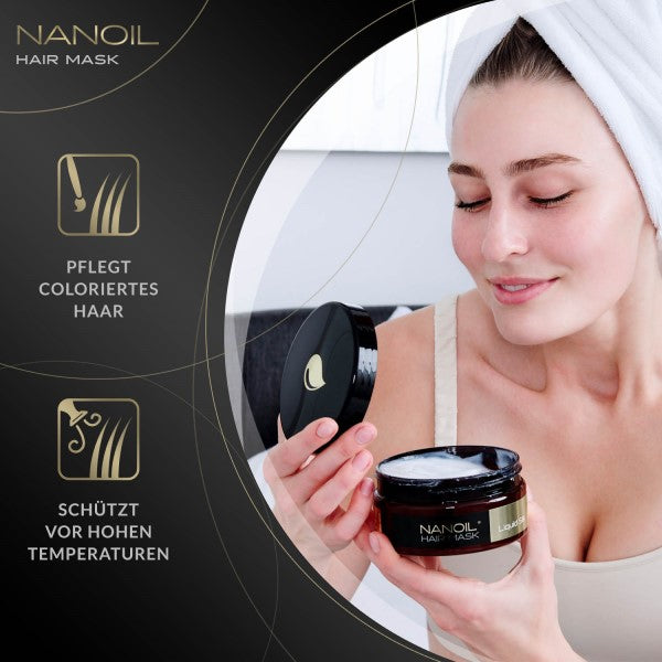 Nanoil Masque Capillaire Liquide à la Soie 300 ml