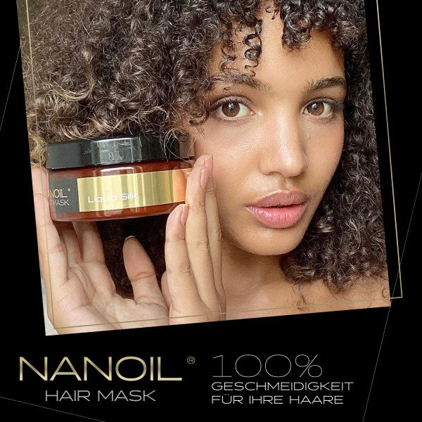 Nanoil Masque Capillaire Liquide à la Soie 300 ml