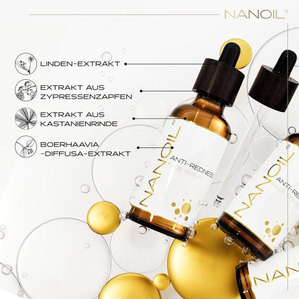 Nanoil Sérum Visage Anti-Rougeurs 50 ml