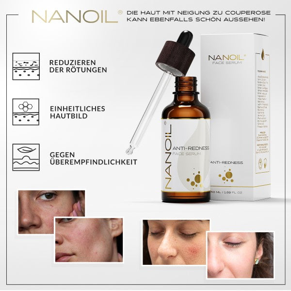 Nanoil Sérum Visage Anti-Rougeurs 50 ml