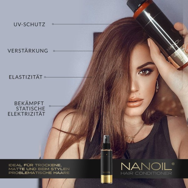 Nanoil Après-shampoing liquide en soie 125 ml