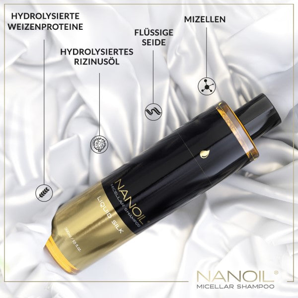 Nanoil Liquid Silk Micellar Shampoo 300 ml