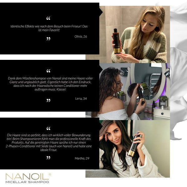 Nanoil Liquid Silk Micellar Shampoo 300 ml