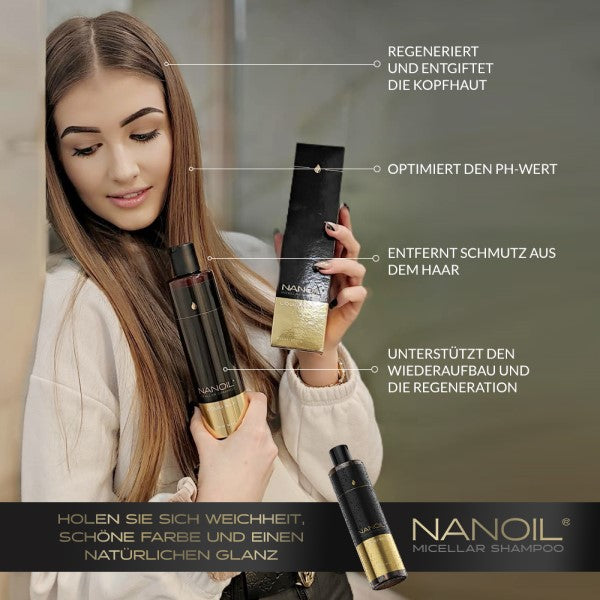 Nanoil Liquid Silk Micellar Shampoo 300 ml