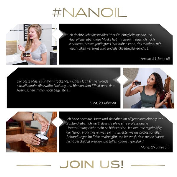 Nanoil Masque Capillaire aux Algues 300 ml
