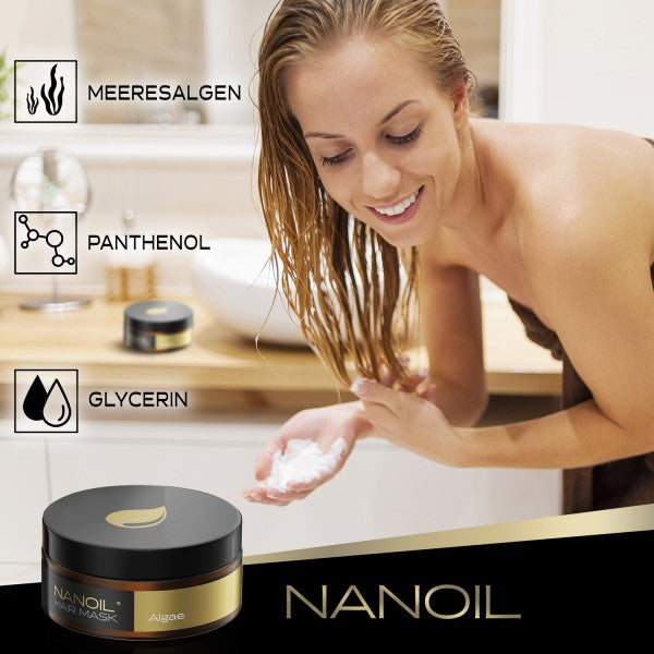Nanoil Masque Capillaire aux Algues 300 ml