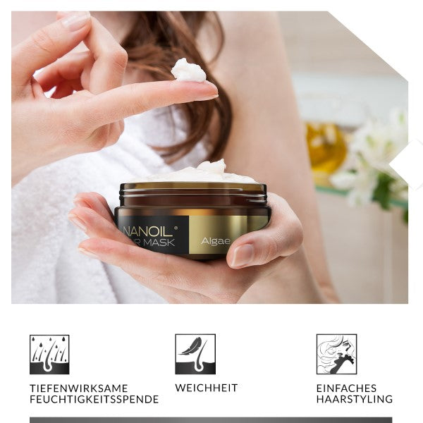 Nanoil Masque Capillaire aux Algues 300 ml