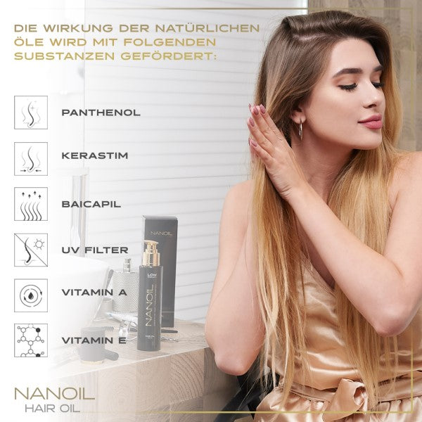 Nanoil Low Porosity 100 ml - Hair Oil