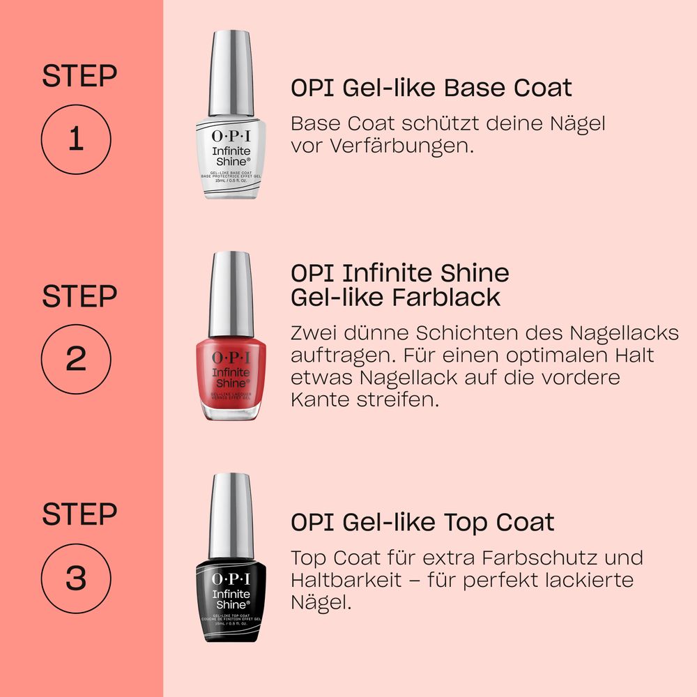OPI Infinite Shine 15 ml - ISLE41 - Pieds nus à Barcelone 15 ml
