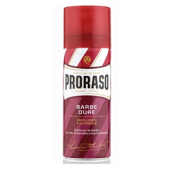 Proraso Red Shaving Foam 400ml - Barbe Dure