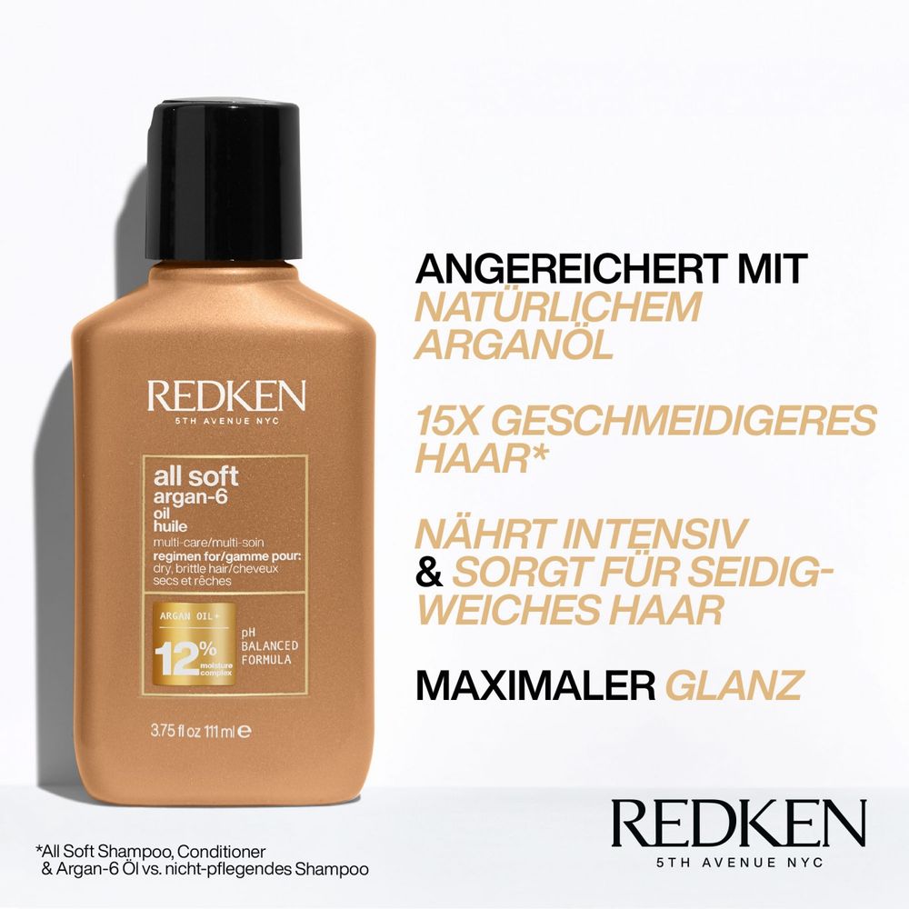 Redken Huile d'Argan-6 All Soft 111 ml