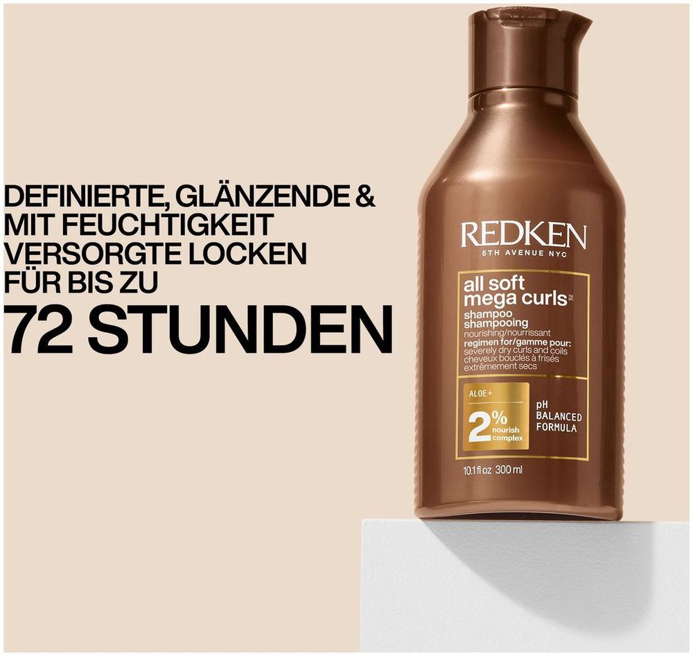 Redken Shampooing All Soft Mega Curls 300 ml