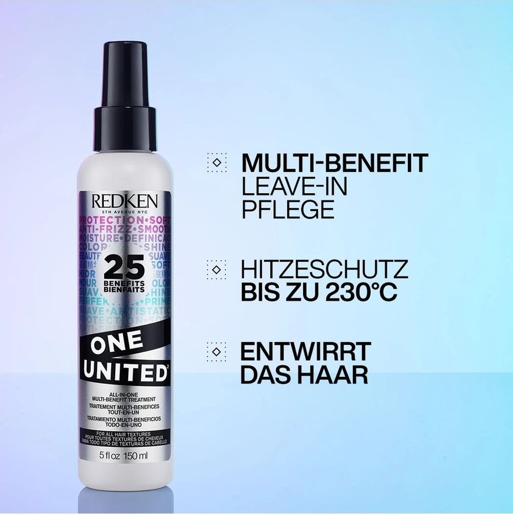 Redken Frizz Dismiss Geschenkset – Shampoo 300 ml + Conditioner 300 ml + One United 150 ml