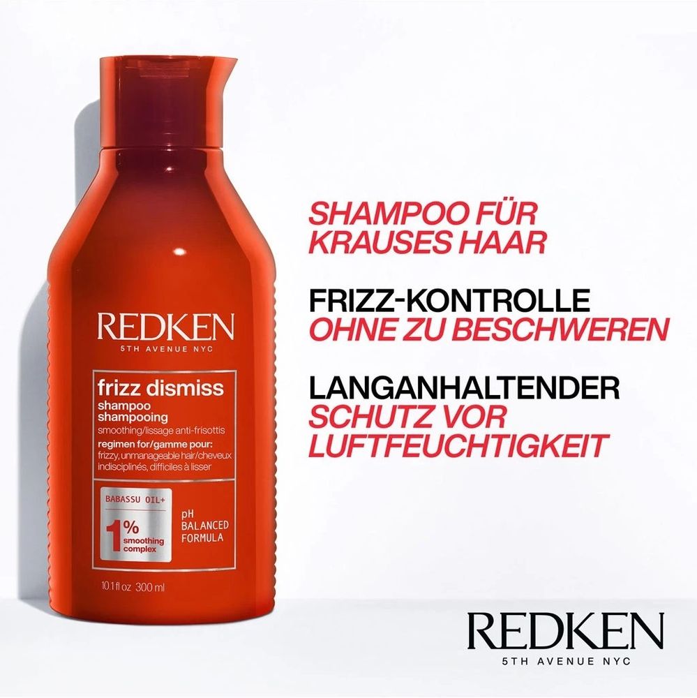 Redken Frizz Dismiss Geschenkset – Shampoo 300 ml + Conditioner 300 ml + One United 150 ml