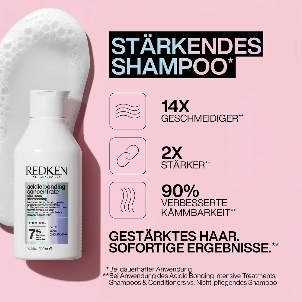 Coffret de printemps Redken Acidic Bonding Concentrate - Shampoing 300 ml + Après-shampoing 300 ml