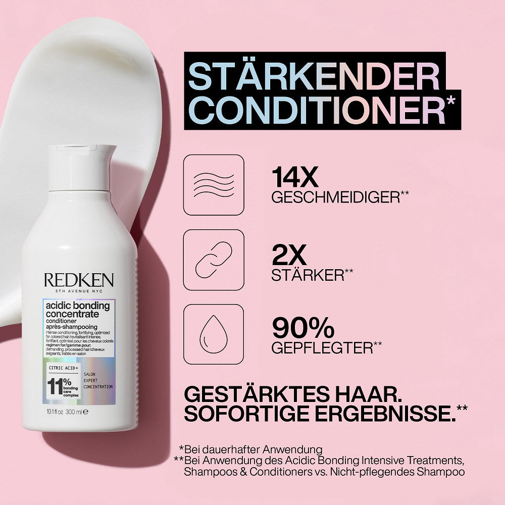 Coffret de printemps Redken Acidic Bonding Concentrate - Shampoing 300 ml + Après-shampoing 300 ml