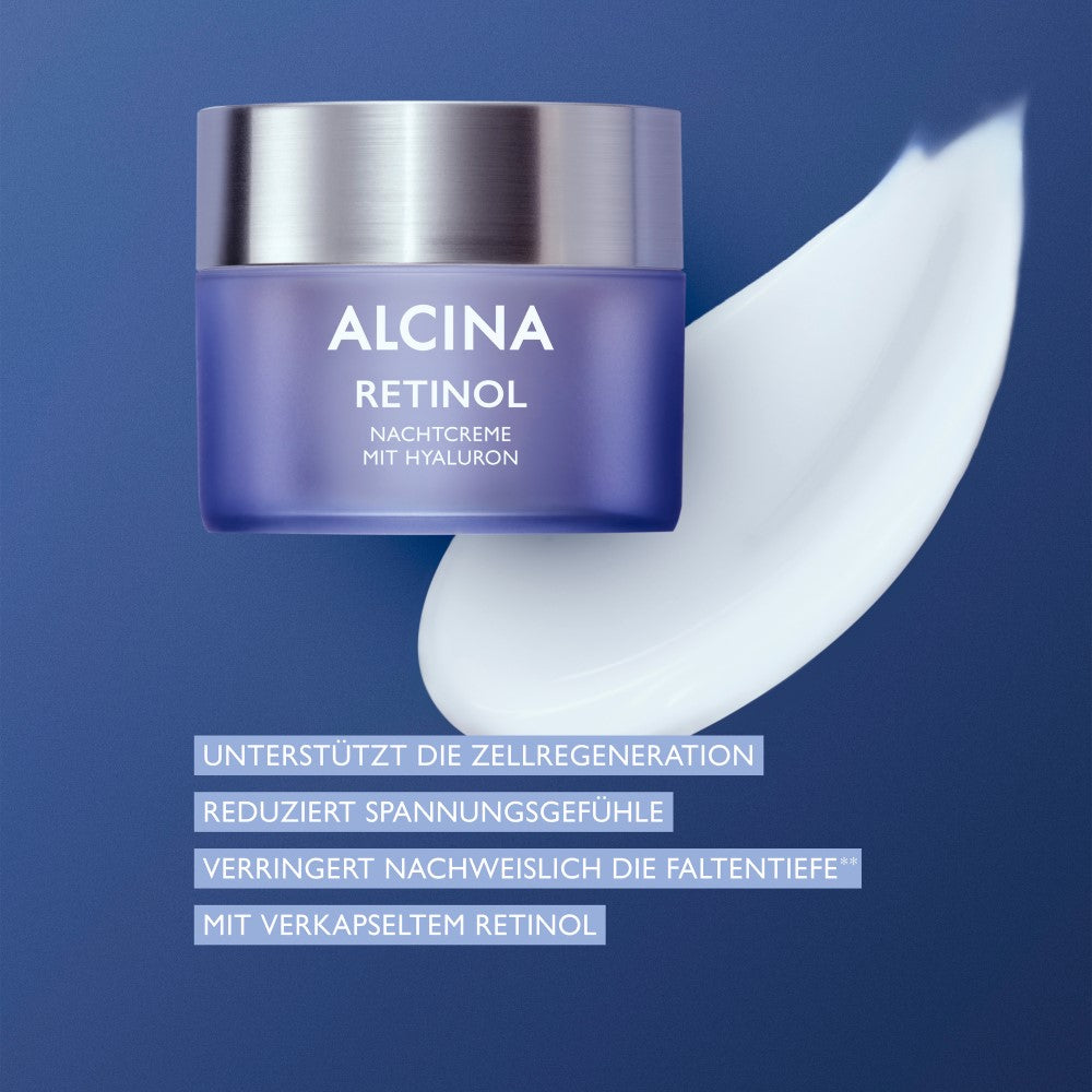 Alcina Retinol Nachtcreme - 50ml