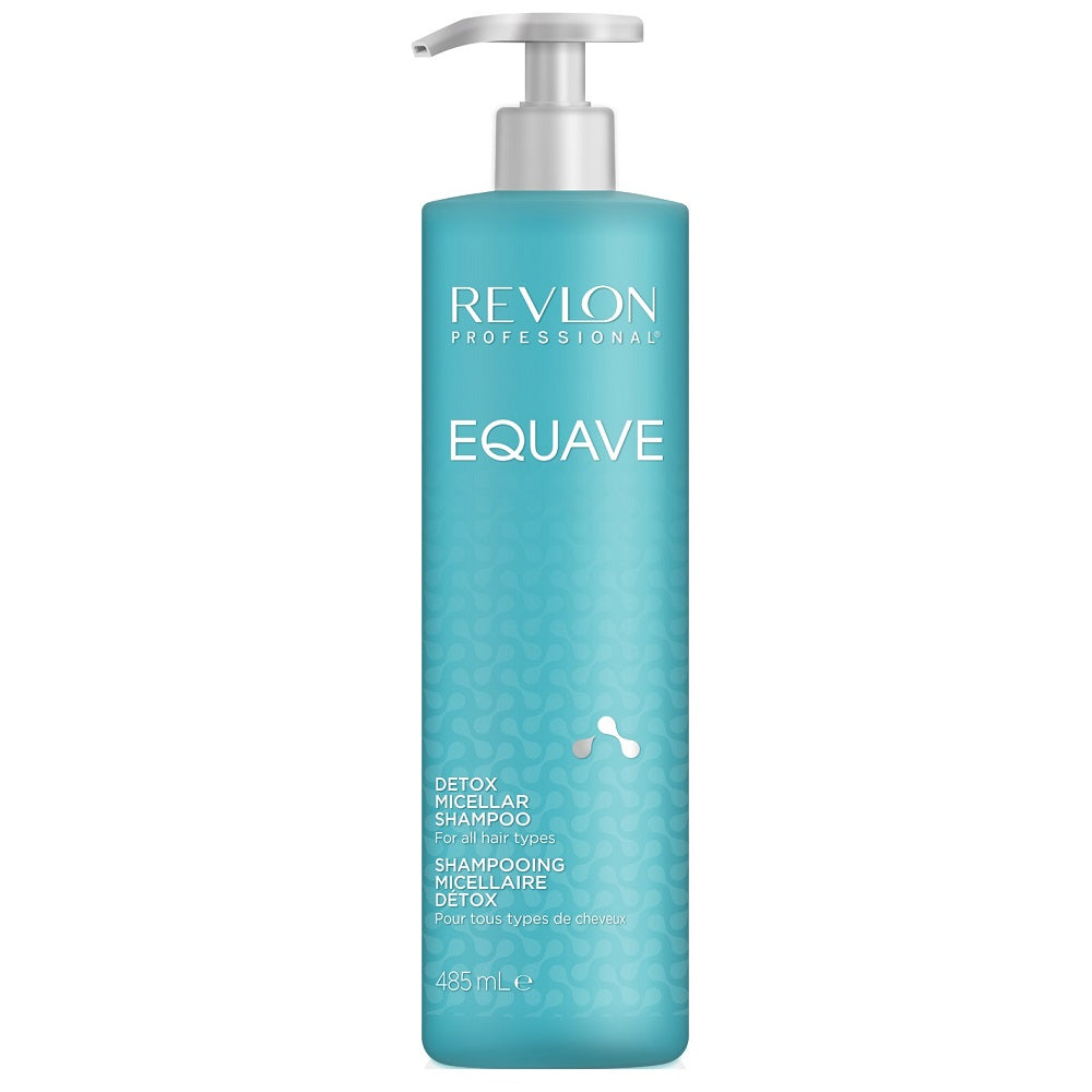 Revlon Equave Shampooing Micellaire Détox 485 ml + Après-shampoing Démêlant Hydro Instantané 500 ml